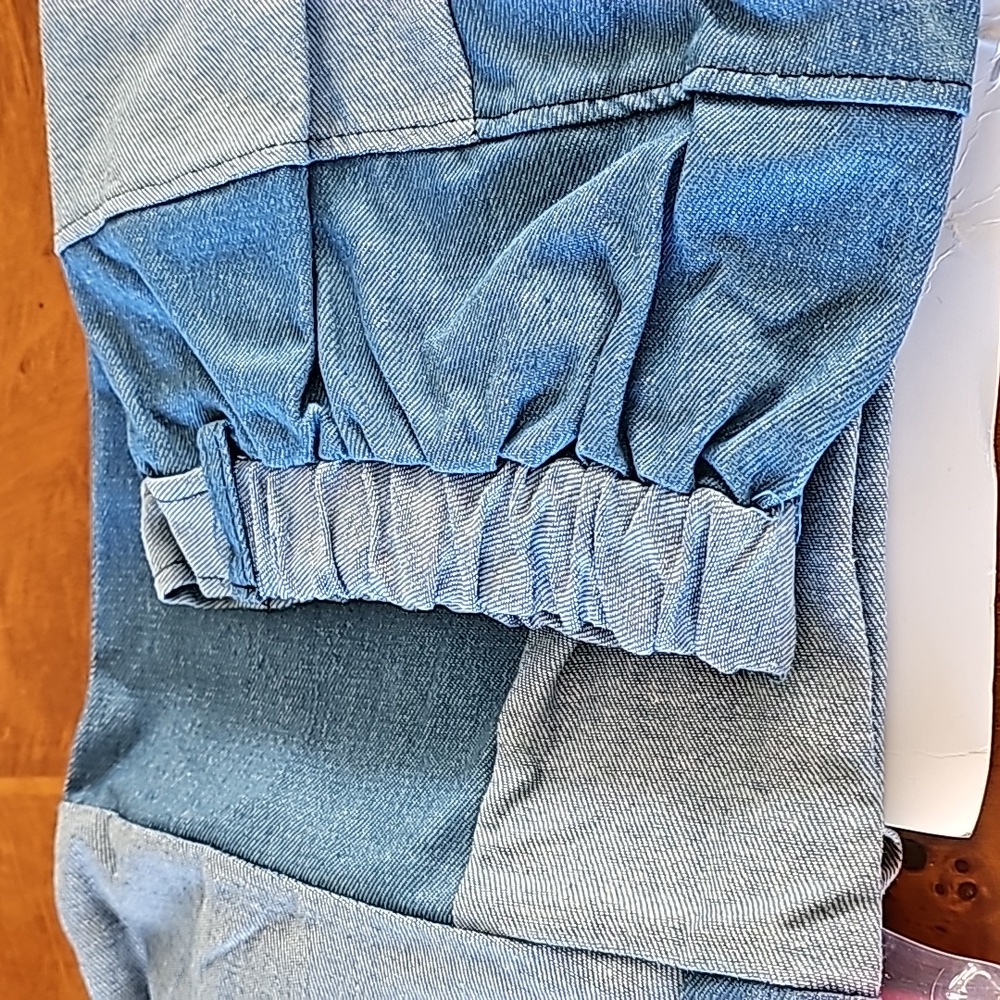 Mens patchwork flares - Picture 5 of 7